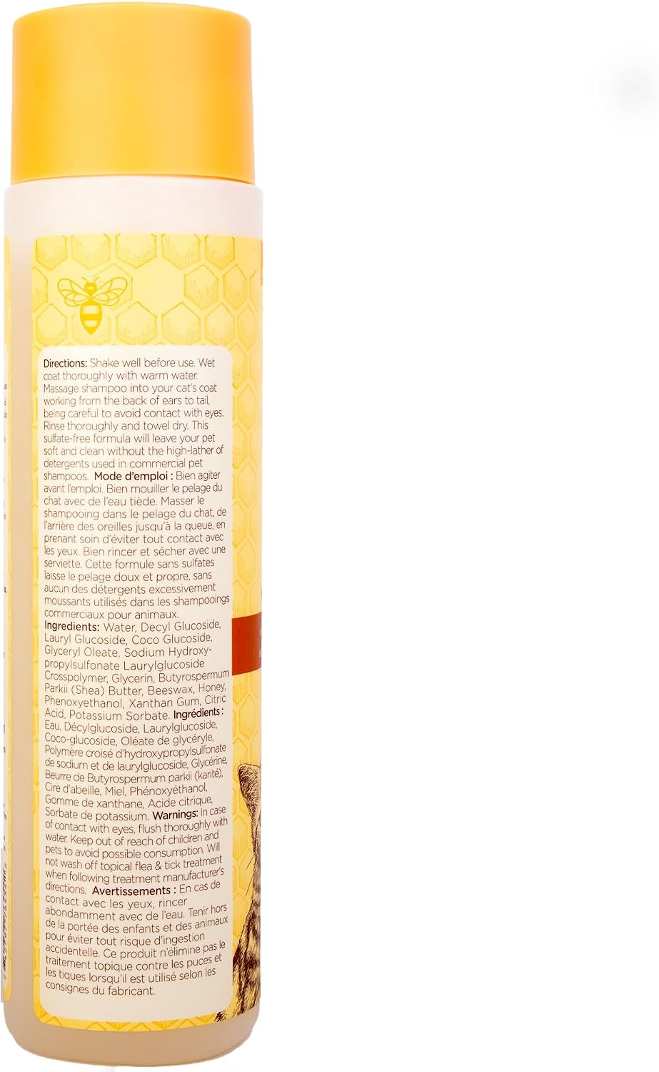 BURT'S BEES FOR PETS Hypoallergenic Cat Shampoo, Unscented, 10 Fl Oz, 2-Pk - Image 10